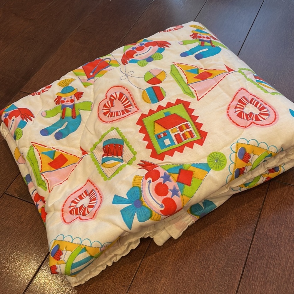 Vintage 1970’s baby blanket